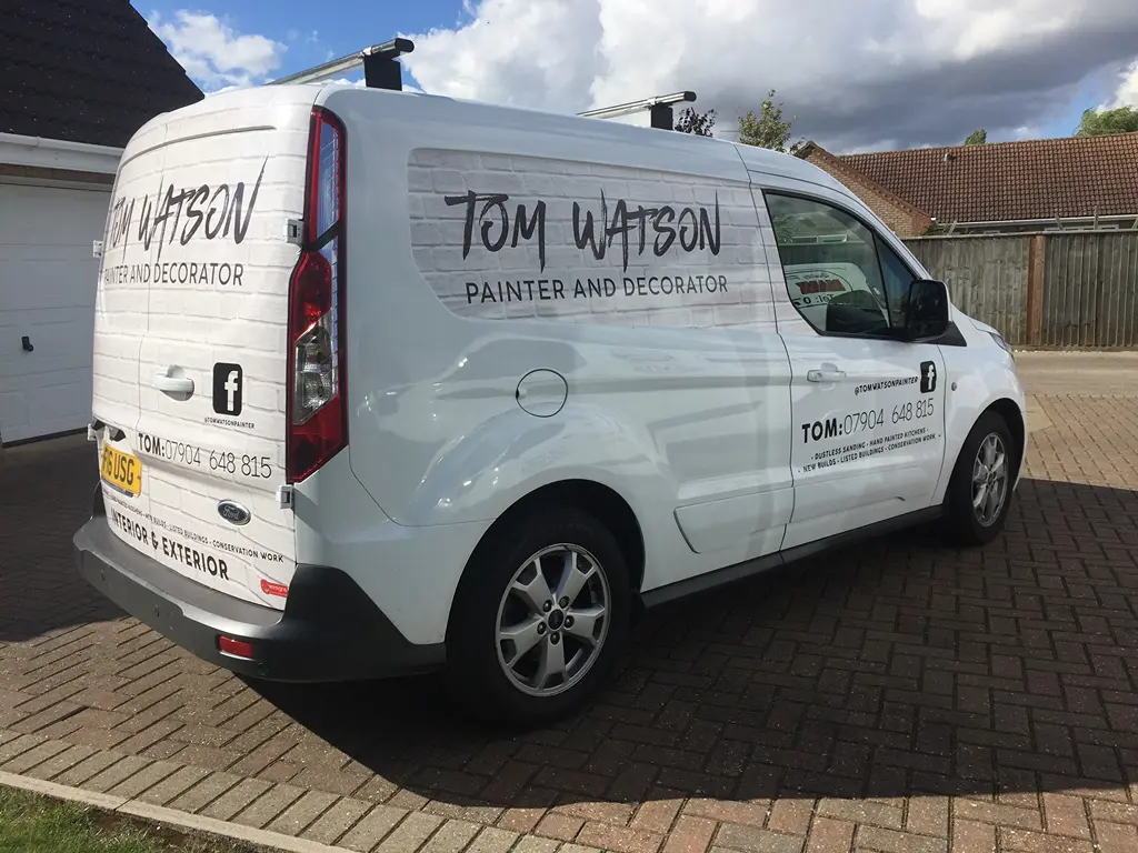 Tom Watson Painters business van