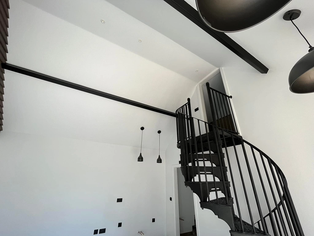 Painted barn conversion