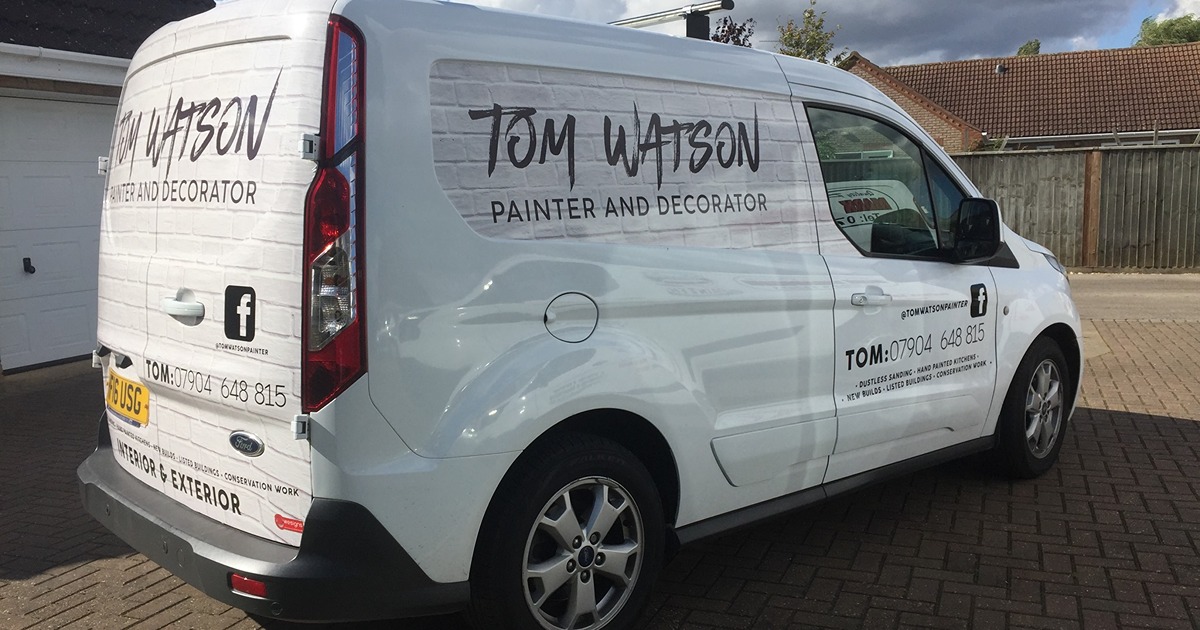 Tom Watson Painters van
