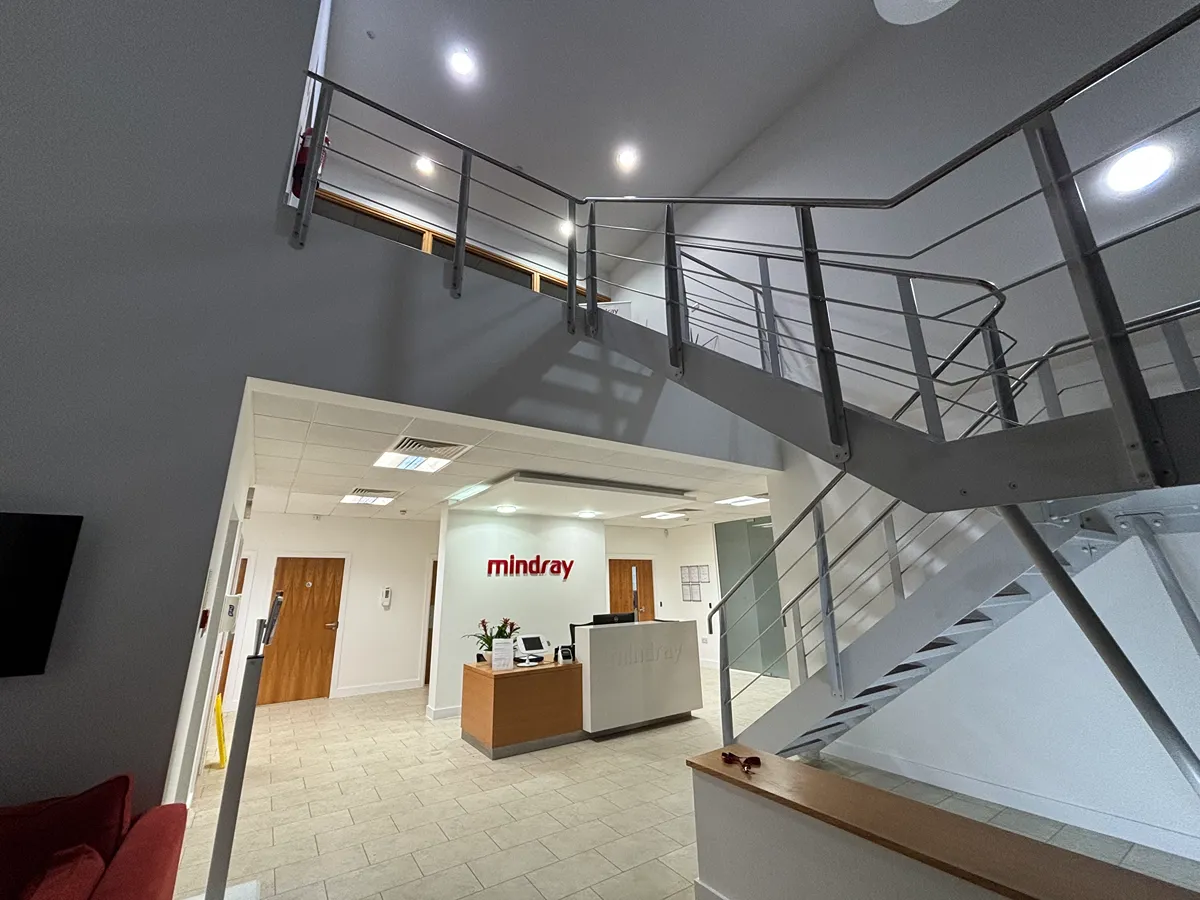 Mindray Huntingdon internal painting