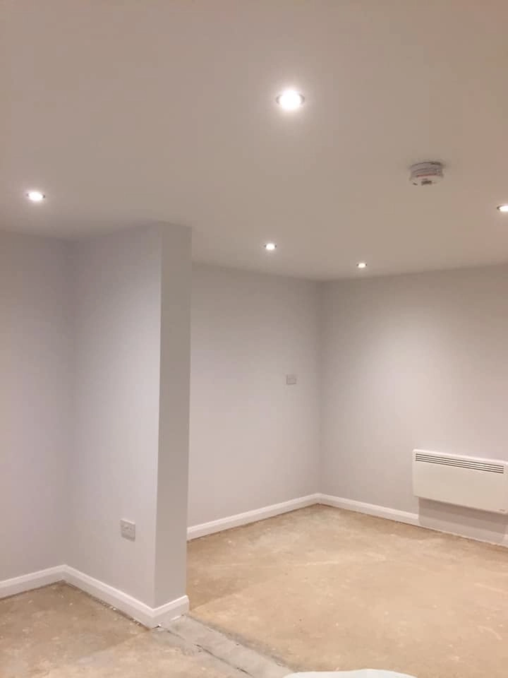 Garage Conversion After Painting