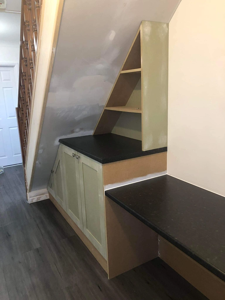 Under Staircase Before