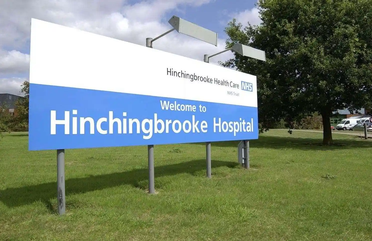 Hinchingbrooke Hospital signage